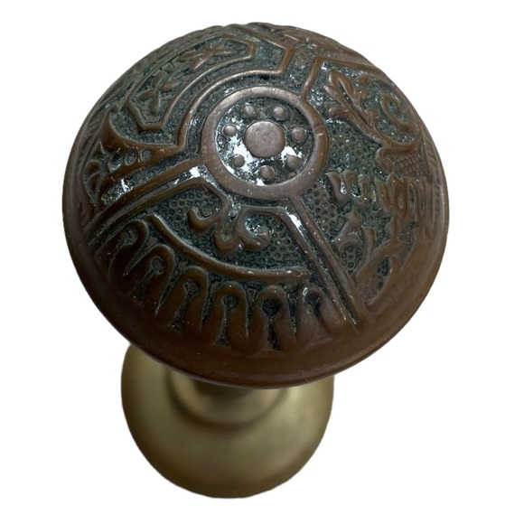 Antique Brass Doorknob Architectural Salvage Restoration Material - Picture 1 of 7